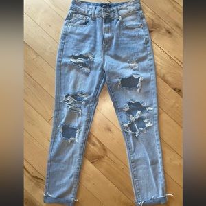 Nasty Gal mom jeans, never worn